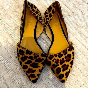 Leopard print flats perfect for work or just the weekend with jeans